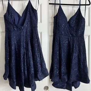 Brand is B. Smart purchased from Macys Size 13 junior  Color: Navy Blue